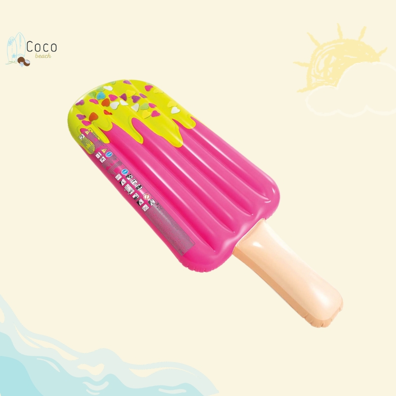 عوامه كبيرة ايسكريم انتكس intex العاب بحر مسبح