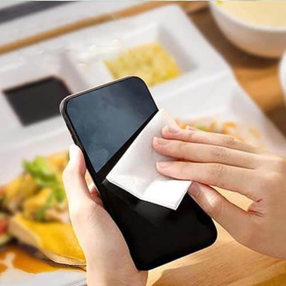 مناديل نظارات مصممه خصيصا لتنظيف عدسات النظارات