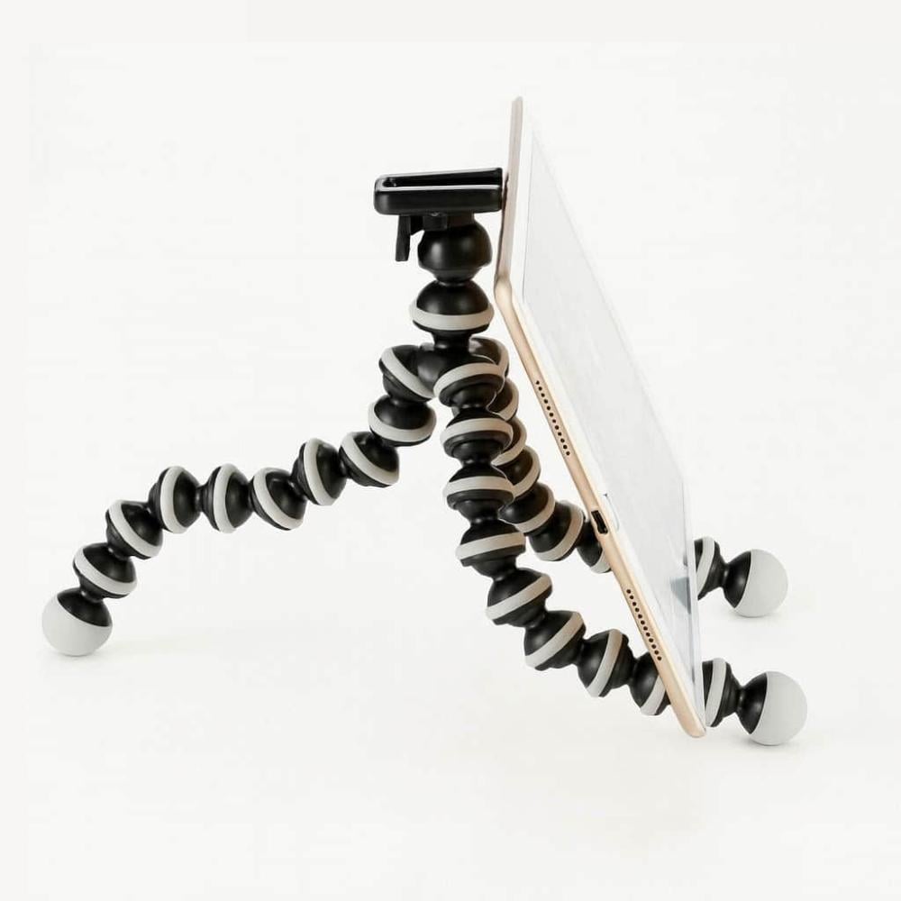 حامل جوال للتصوير يوفر ثباتا ويدعم مختلف اوضاع التصوير