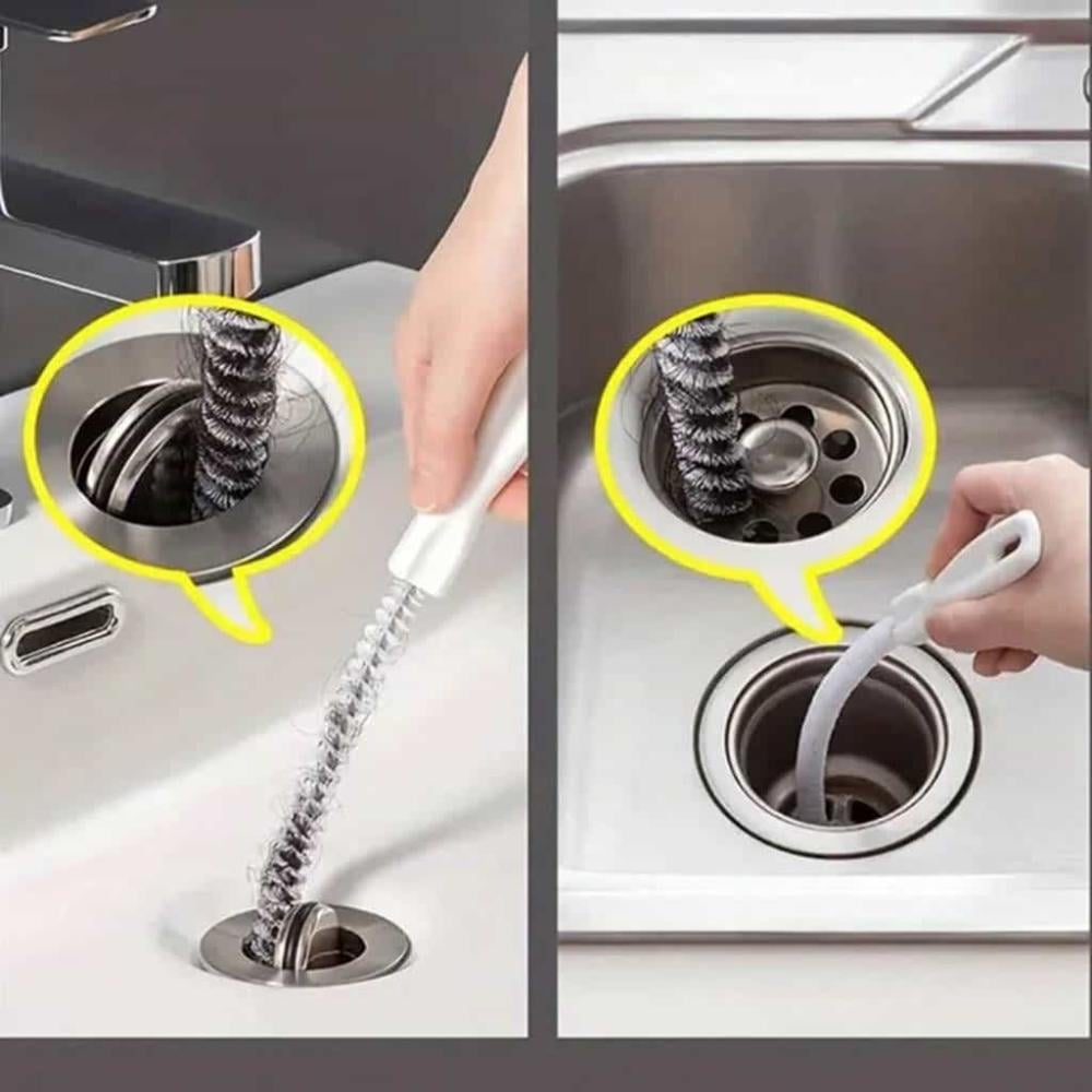 أداة تسليك المجاري للمغاسل والحمام بيد مريحة للاستعمال