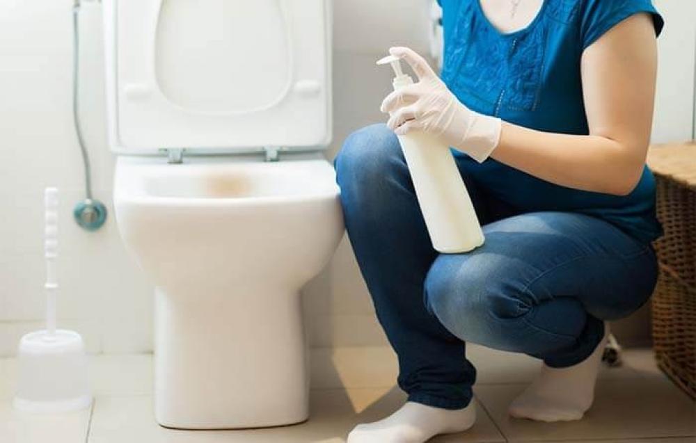 كيف اتخلص من الكلس في المرحاض؟