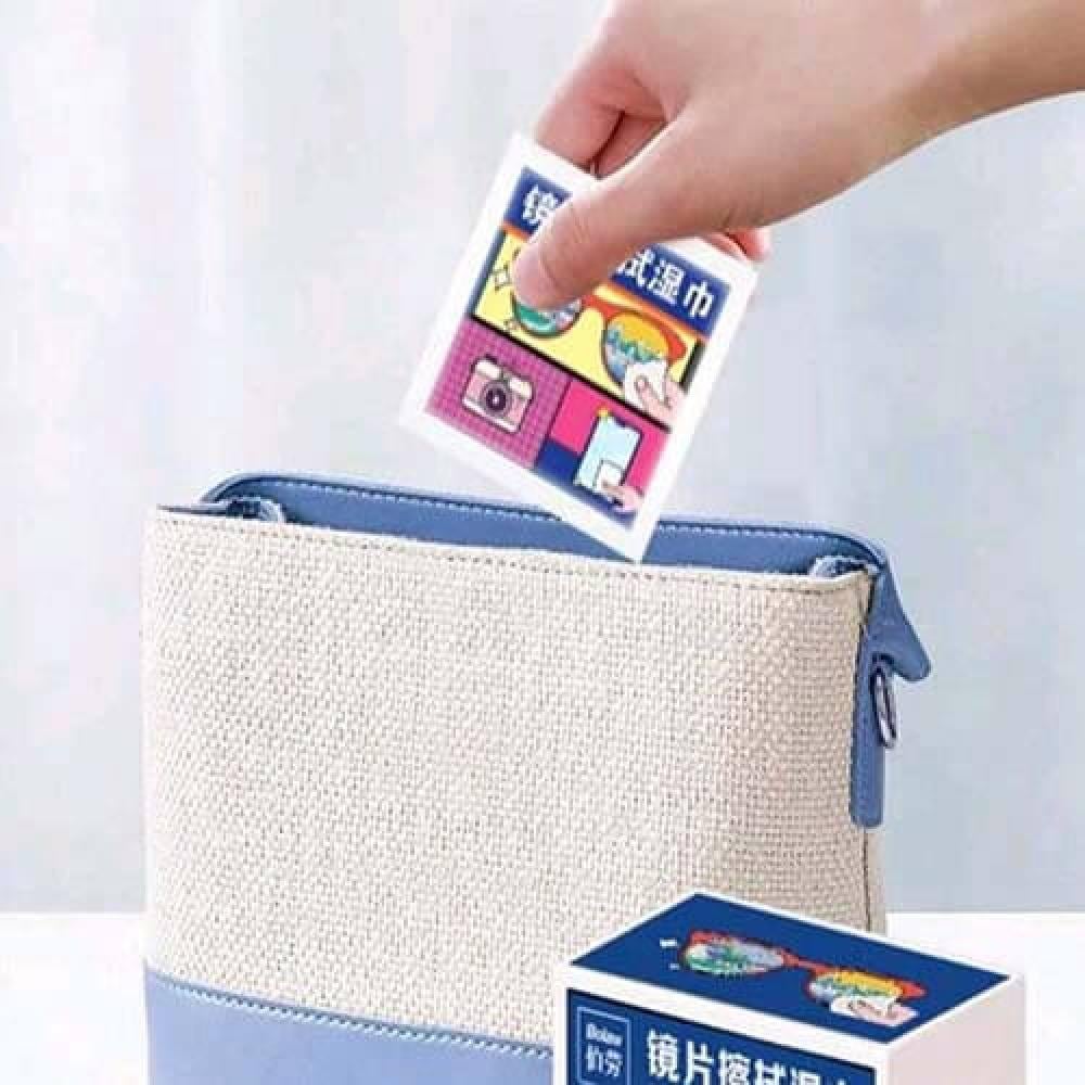 مناديل تنظيف عدسة الكاميرا لحماية العدسة وضمان صور نقية