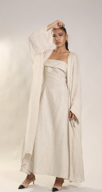 andmary Natalie ribbon set beige ④ ANDMARY】Natalie ribbon set