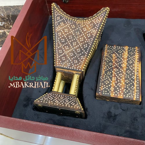 صندوق هدايا فاخرة | مبخرة رشم | علبة عود رشم