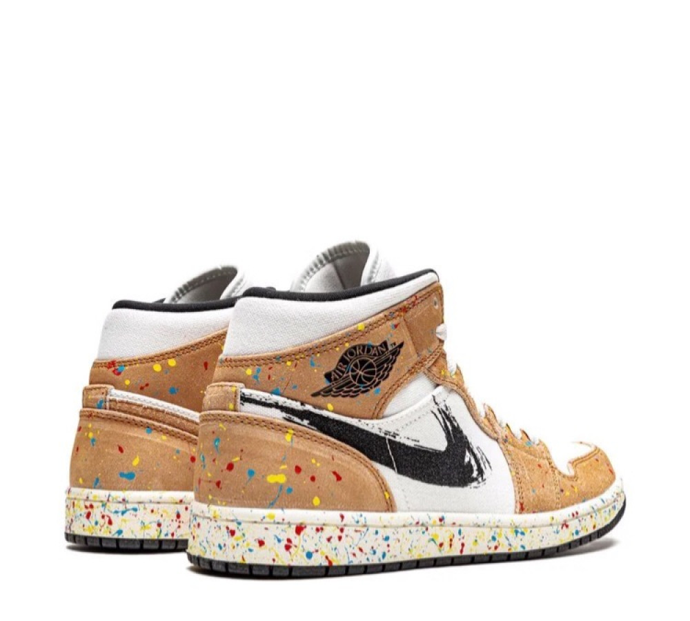 Air jordan 1 Mid SE Splatter
