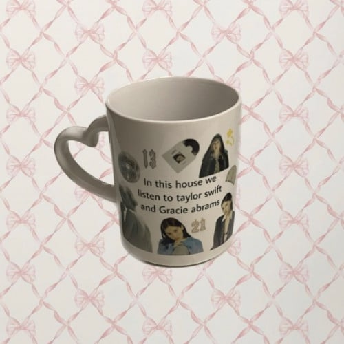 Taylor swift and Gracie Abrams mug كوب تايلور سويف...