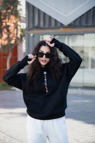 هودي أسود BLACK HOODIE