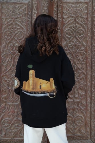 هودي أسود BLACK HOODIE