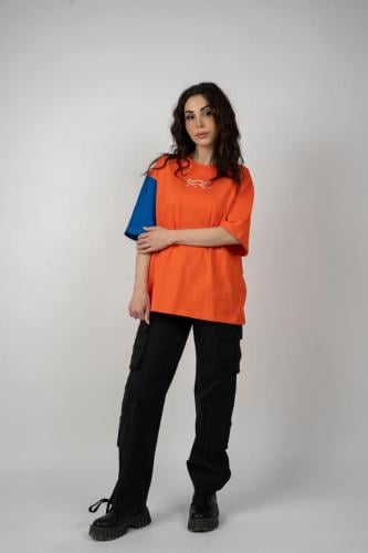 تي شيرت برتقالي ORANGE T-SHIRT