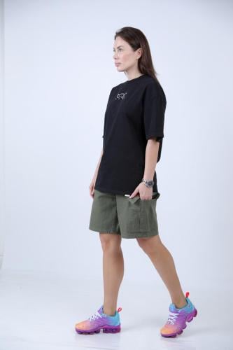 شورت اخضر جينز GREEN SHORT