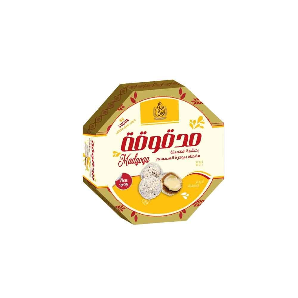 مدقوقة بالطحينة بدون سكر