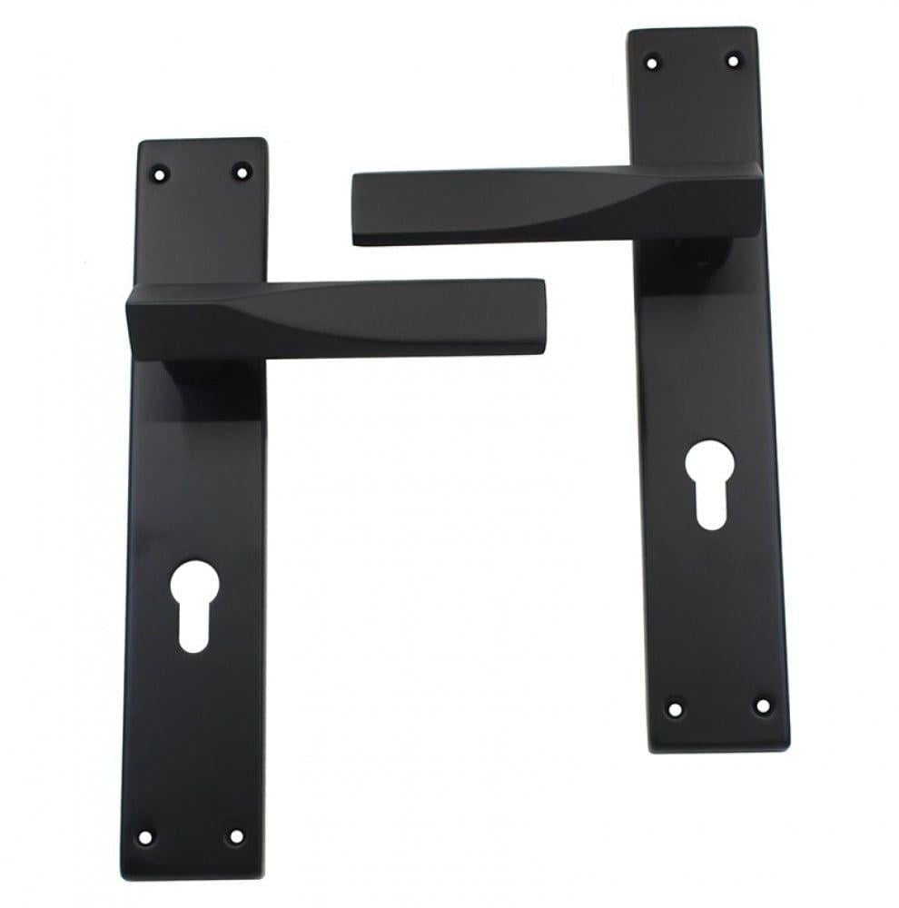 بكج 5 حبة ل 5 باب 1105H ( مقبض باب اسود مطفي )