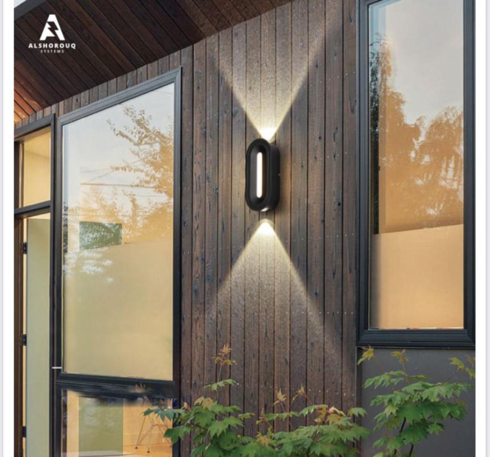 ابليك مودرن اسود بيضاوي 6 واط K-23207-RD