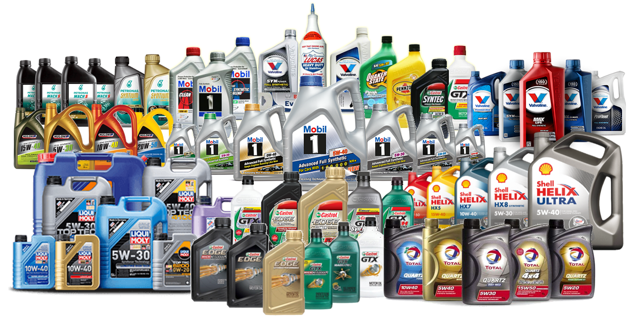 زيوت وماء محركات السيارة