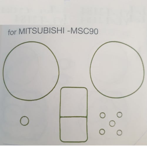 #10642A اصلاح كمبروسر روزا / O-RING KIT MIT COMP. ROSA MSC90