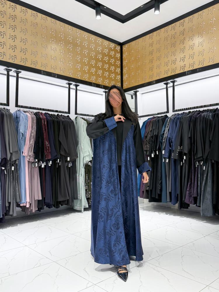 عباية حراير روز - 100865 -C