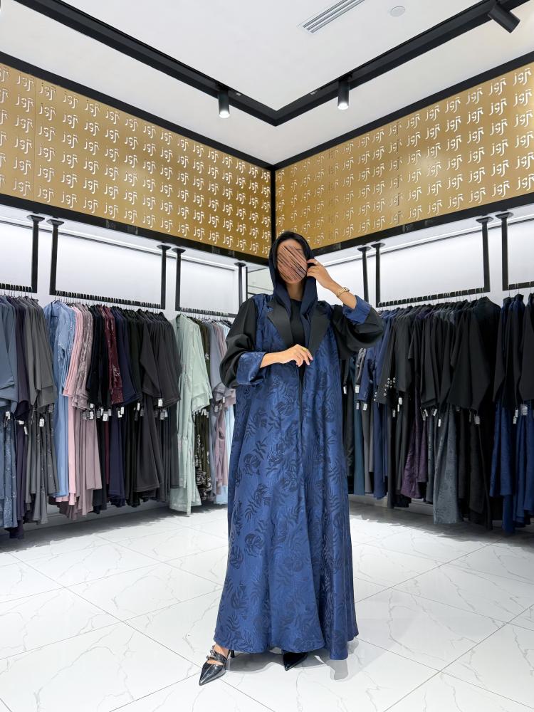 عباية حراير روز - 100865 -C