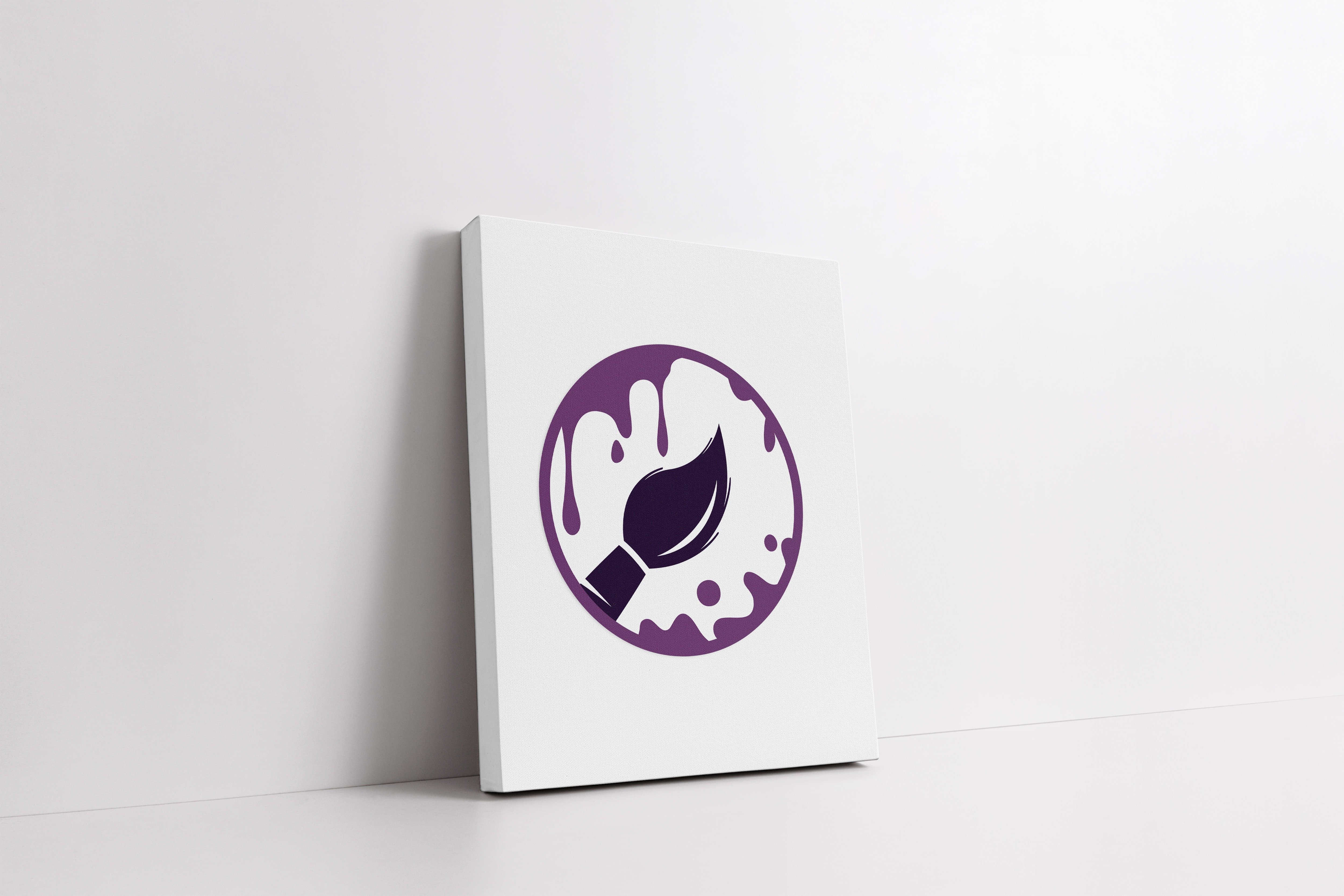 لوحة فن تجريدي (طباعة)