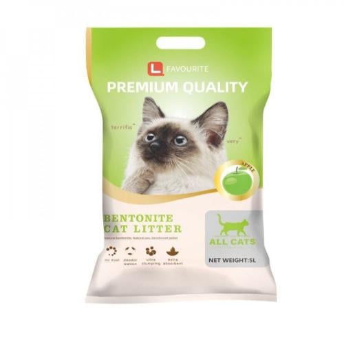 رمل قطط تفاح كات نيوز ٥ لتر Cat Litter Apple 5L