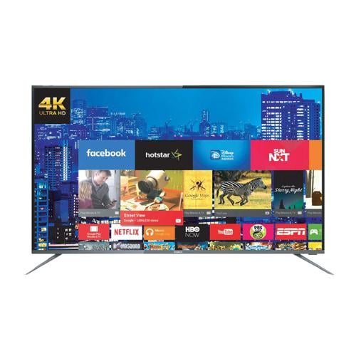 شاشة امبكس 55 بوصة سمارت 4k بوصة
