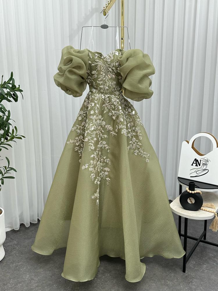 فستان  جزار كلفه تطريز راقي