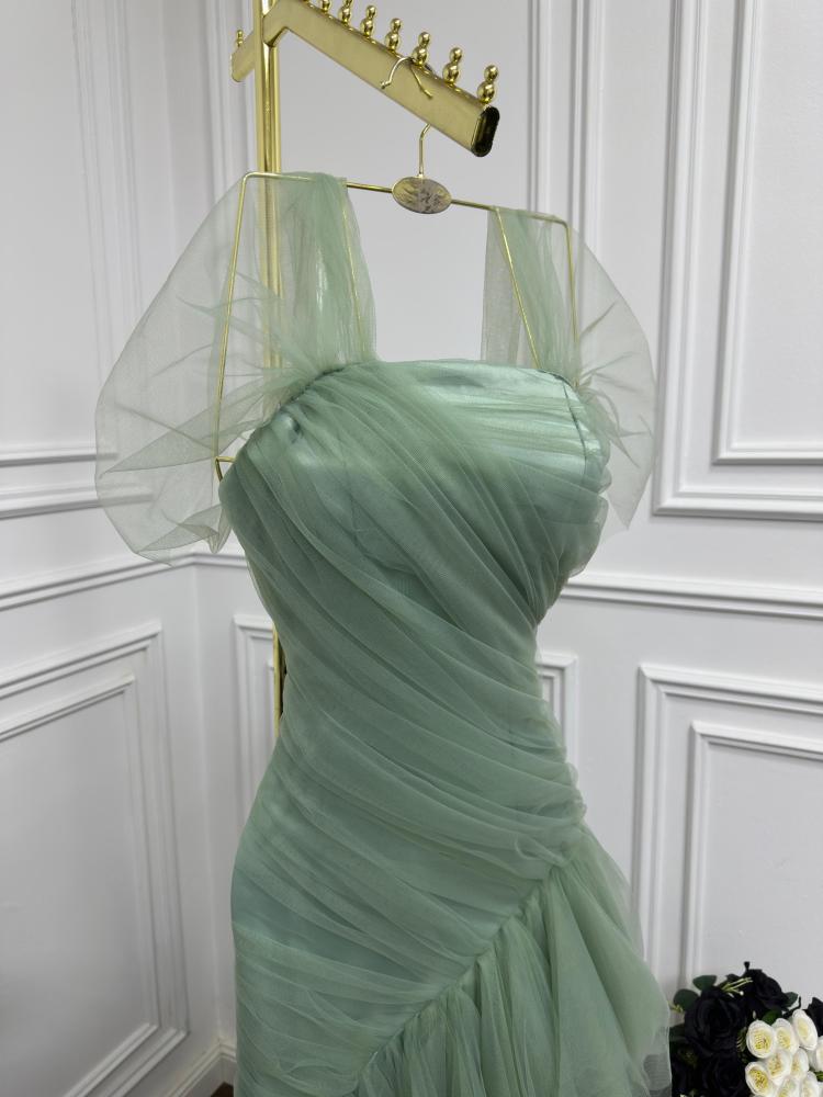 فستان تفته ستريتش تل ناعم