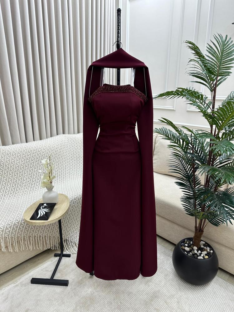 فستان باربي تطريز يدوي