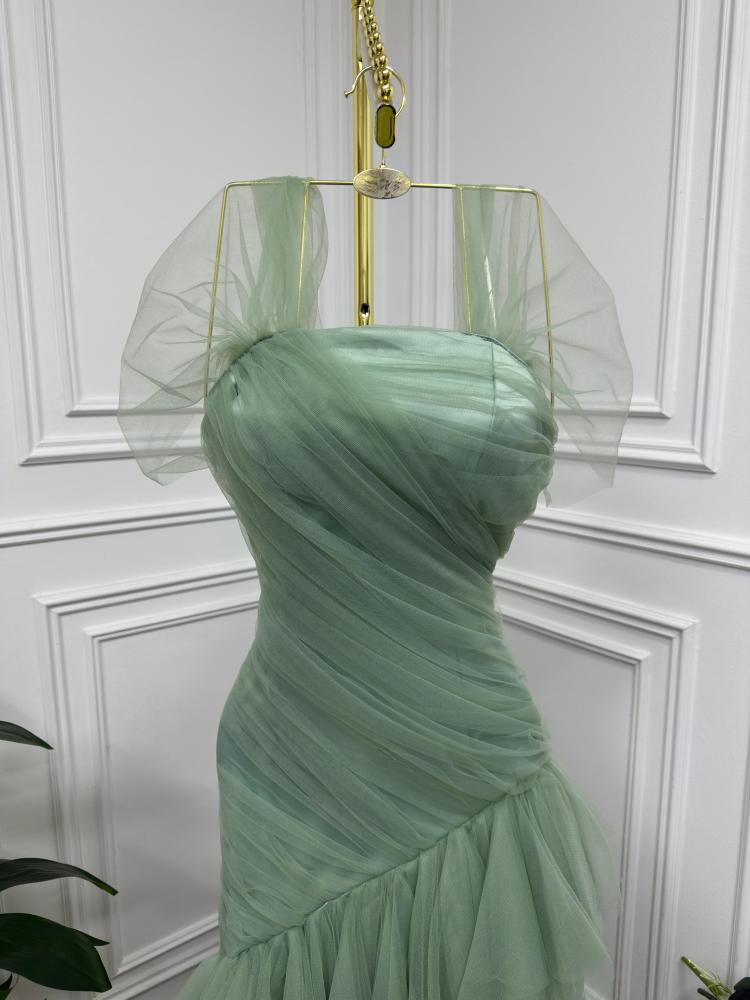 فستان تفته ستريتش تل ناعم