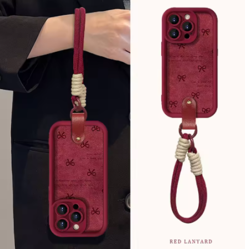 كفر جوال على شكل فيونكة iPhone 16 Plus