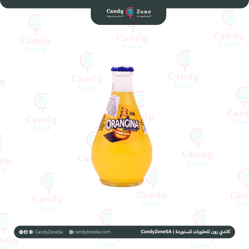 مشروب اورنجينا برتقال غازي بريطاني 250 مل