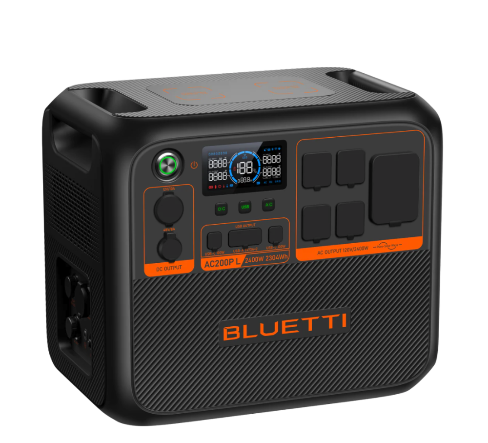 محطة طاقة محمولة AC200PL من Bluetti-٢٤٠٠ واط