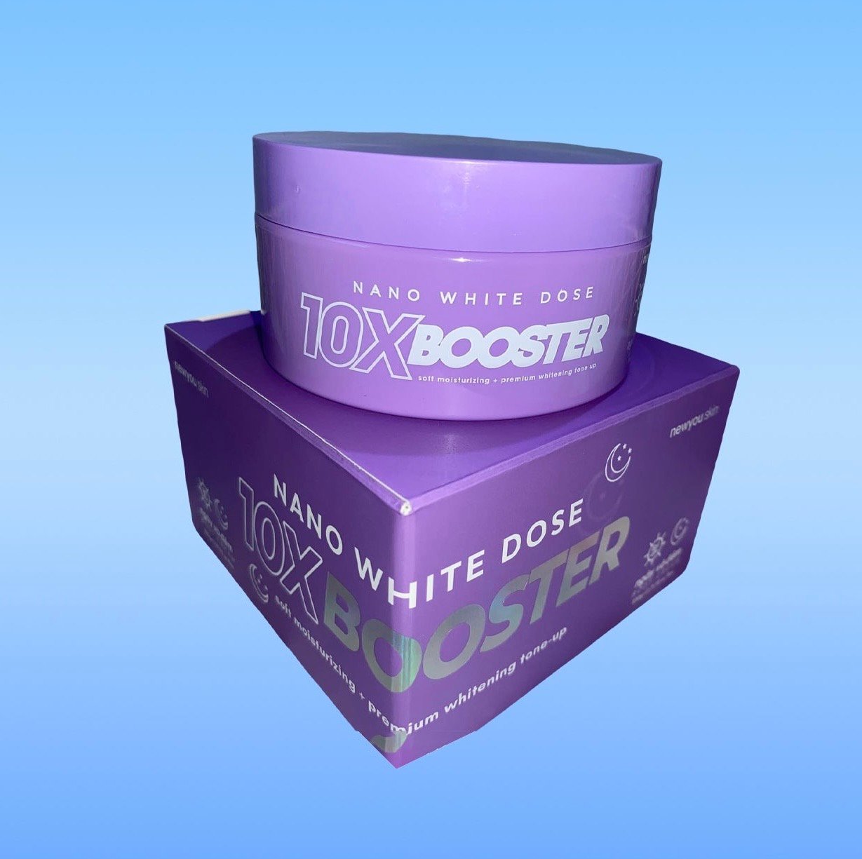 Newyou Skin Nano White Dose 10x Booster Body Cream - 230g - عنايه