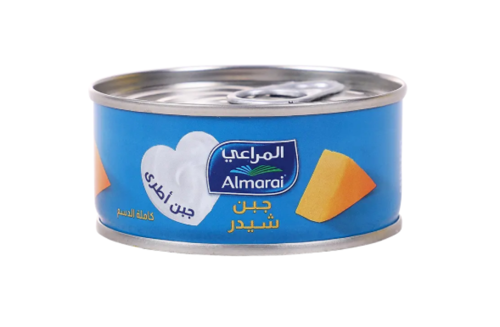 جبنة شيدر المراعي كاملة الدسم 113غرام