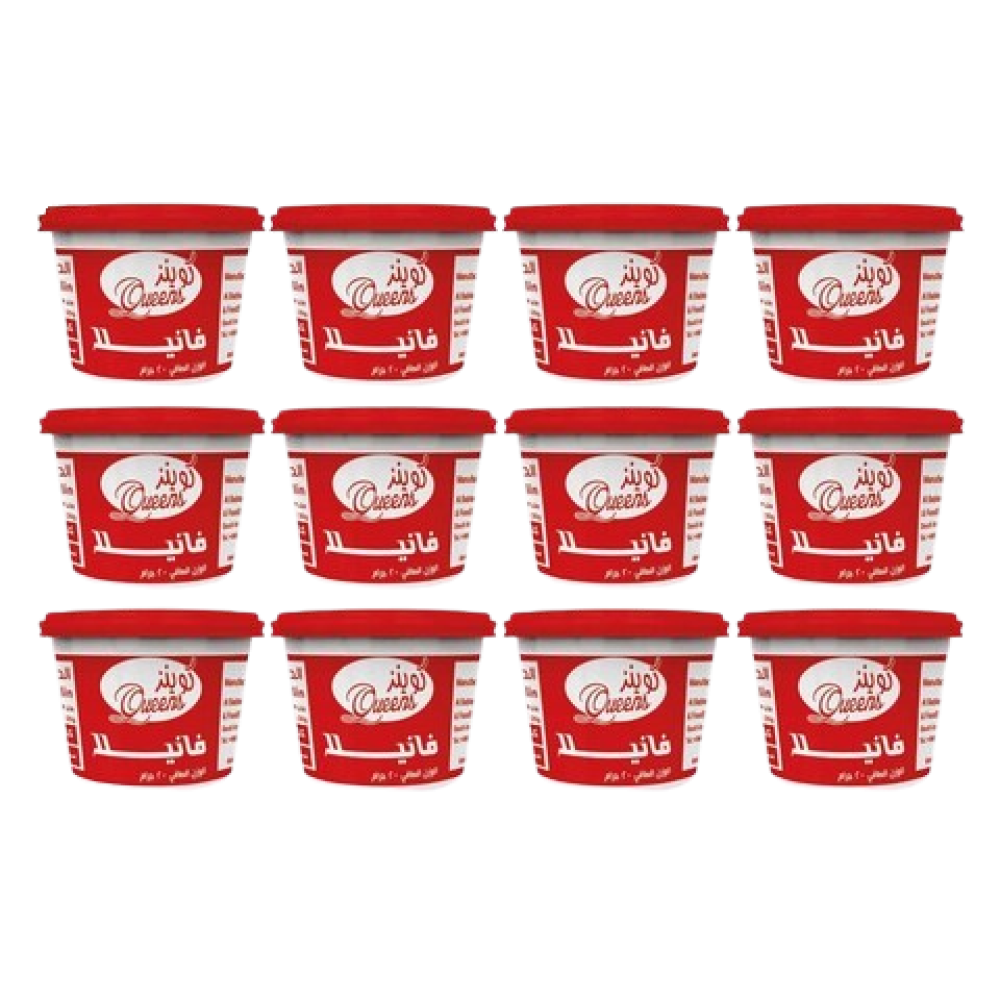 كوينز، مسحوق الفانيليا 20 جرام ×12