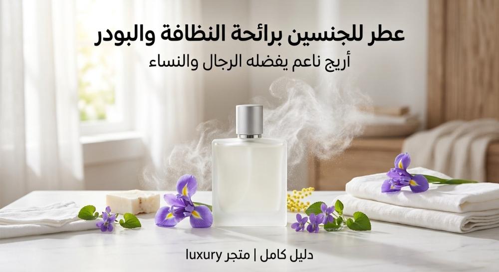 عطر للجنسين برائحة النظافة والبودر: أريج ناعم يفضله الرجال والنساء
