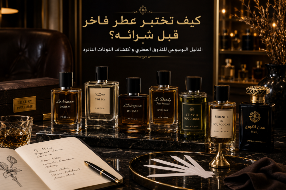 كيف تختبر عطر فاخر قبل شرائه؟