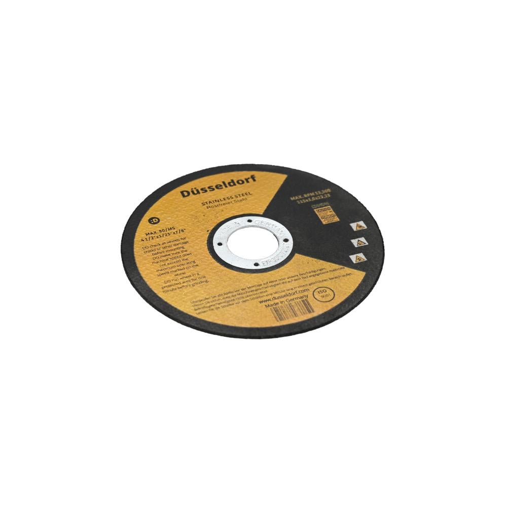 حجر قص حديد الماني نحيف ''4.5 CUTTING WHEEL STEEL