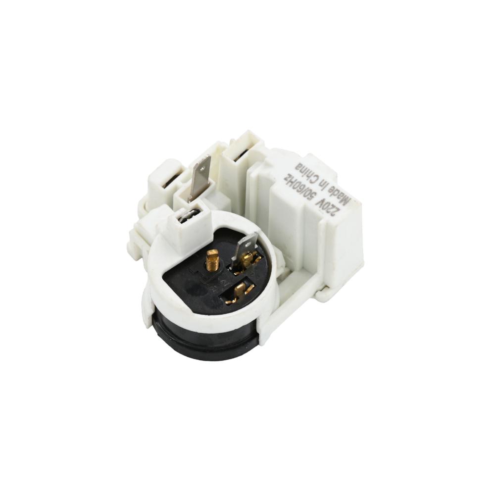 ريلية مع اوفرلوط كمبروسر COM RELAY WHITE