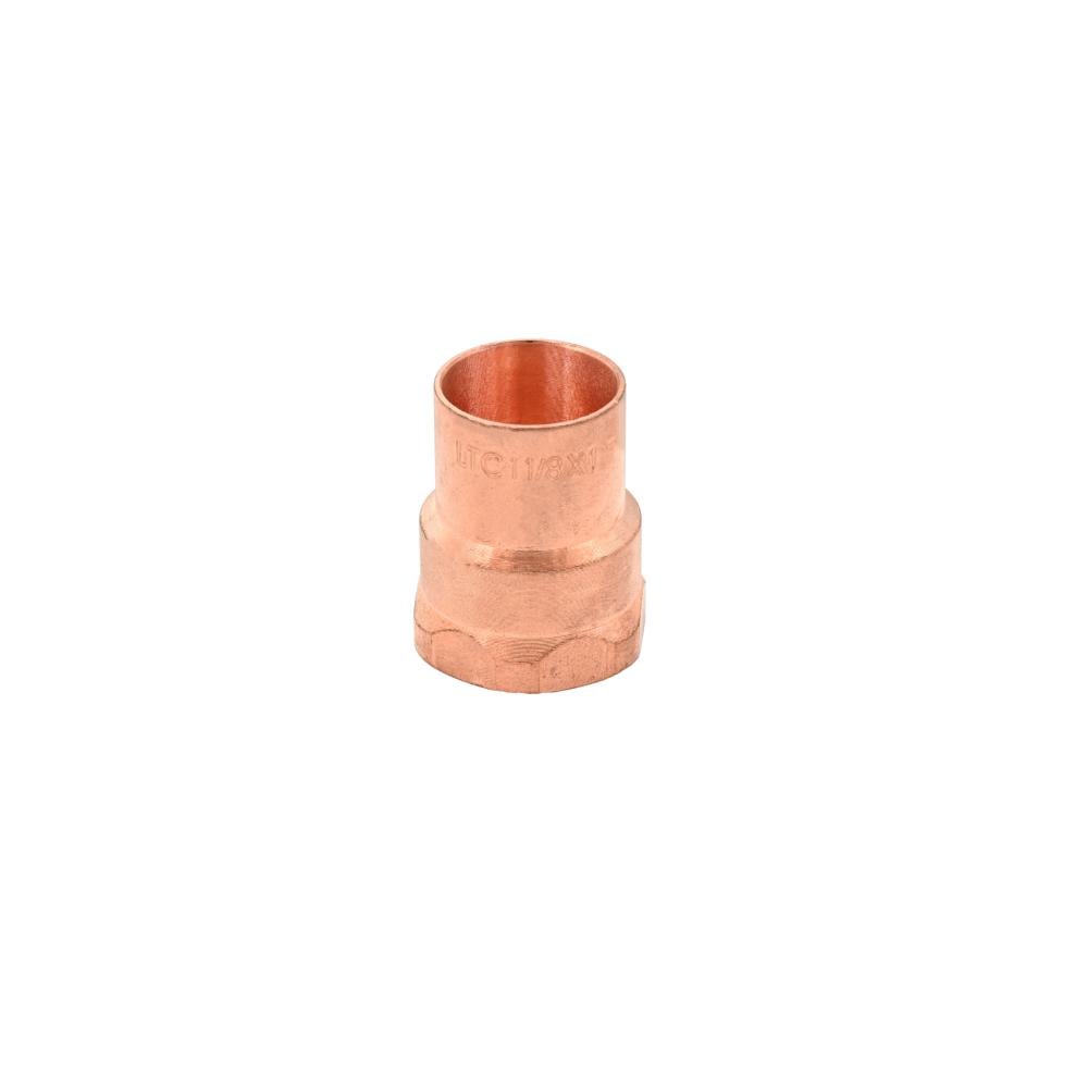 جلبة انثى نحاس لاوتون  "FEMALE ADAPTOR LAWTON UK 1-1/8" x 1