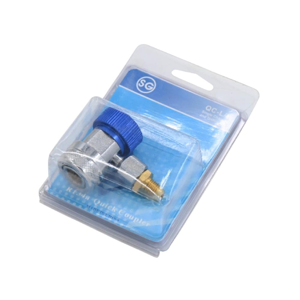 بلف تعبئة فريون سيارة ازرق QC-ML CAR VALVE BLUE No:1