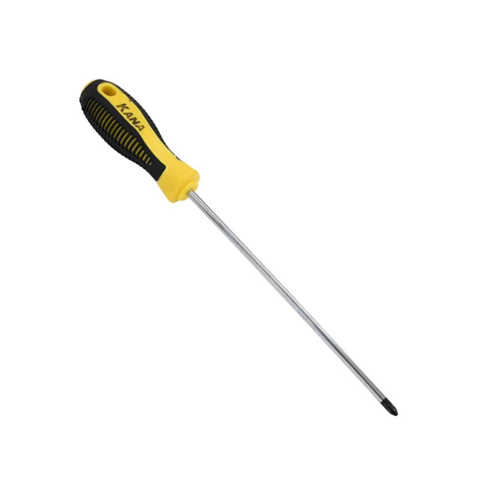 مفك مربع اصفر صيني SCREW DRIVER KANA-5522 8"STAR 6x200mm