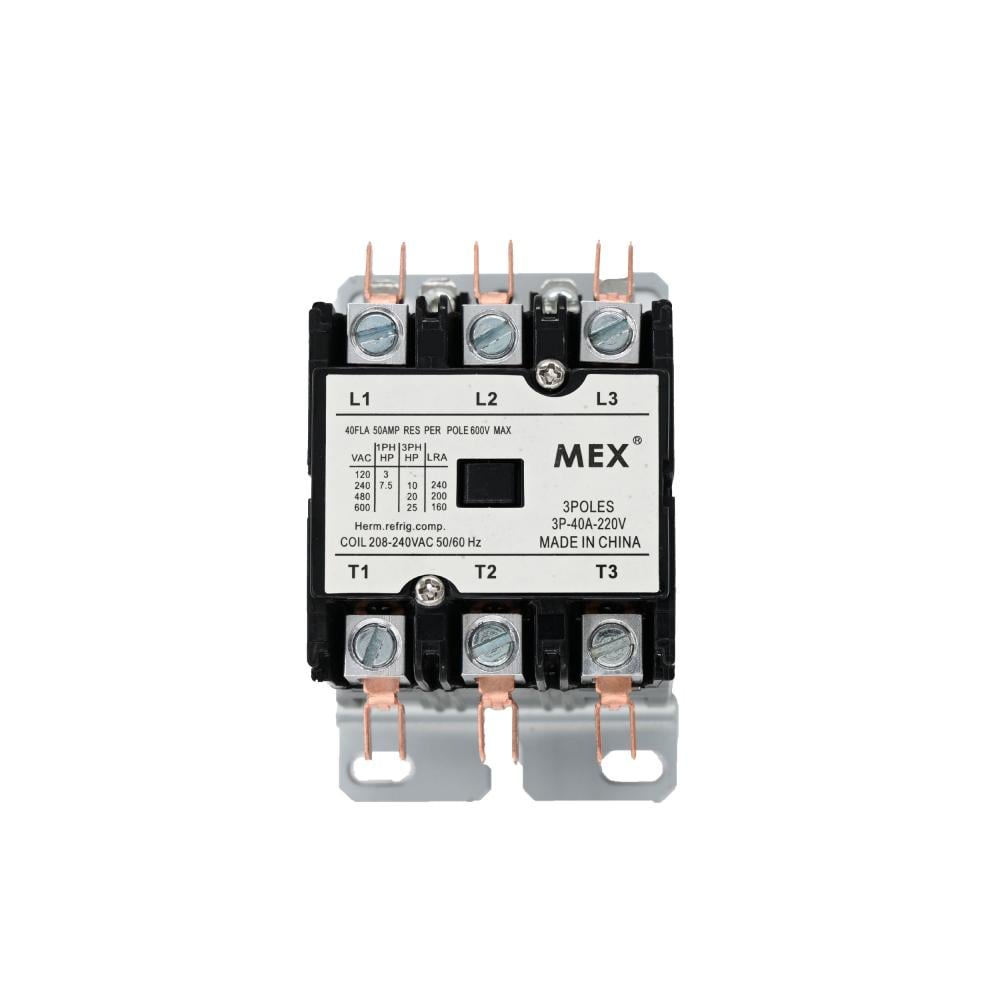 Contractor3P 220V China 40/50Am  كونتكتور 3خط 220فولت صيني 40/50 امبير