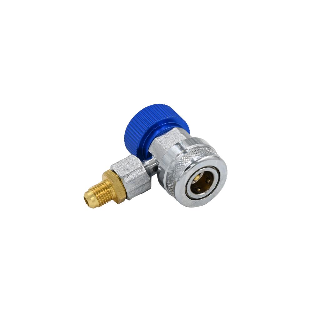 بلف تعبئة فريون سيارة ازرق QC-ML CAR VALVE BLUE No:1