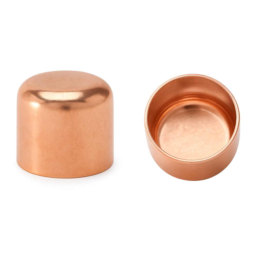 غطاء نهاية نحاسي من ماركة لاوتون مقاس "COPPER END CAP LAWTON UK 1-5/8