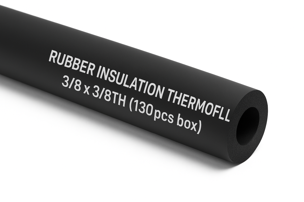 ربل عازل ثيرموفليكسRUBBER INSULATION THERMOFLEX 3/8 x 3/8TH (130pcs box)