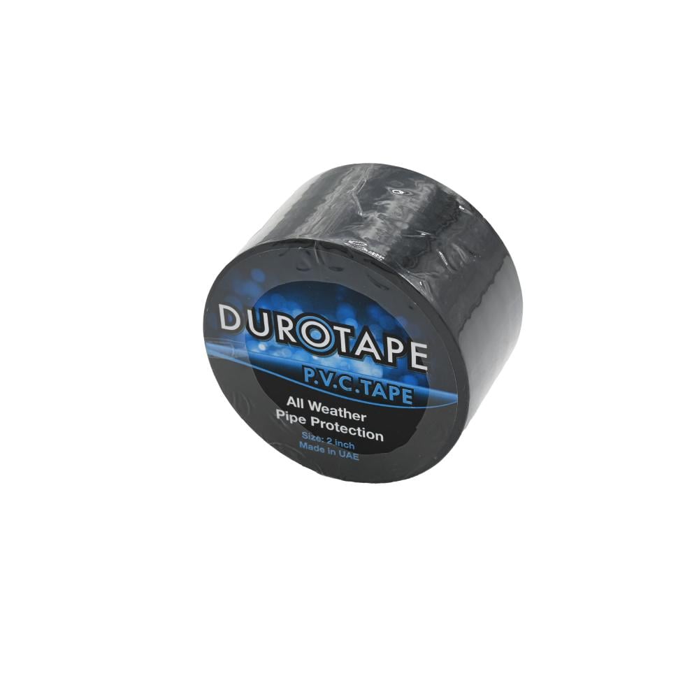 شطرطون دوروتاب اسود DUROTAPE PVC BLACK TAPE 2" x 80FT