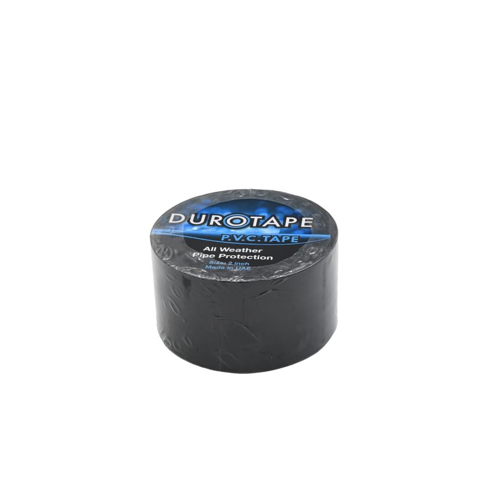 شطرطون دوروتاب اسود DUROTAPE PVC BLACK TAPE 2" x 80FT