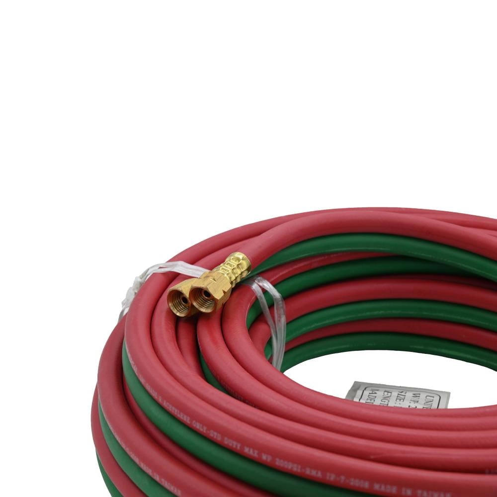 لي لحام اوكسجين واسيتيلين تايواني TWIN WELDING HOSE OXYGEN AND ACETYLENE 15M TAIWAN