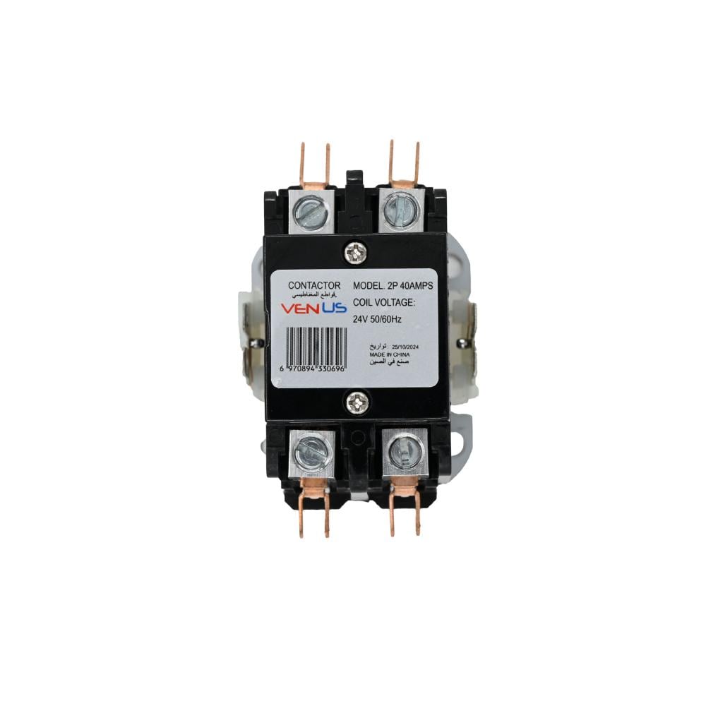 كونتكتور صيني CONTACTOR 2P 24V  CHINA 40/50A