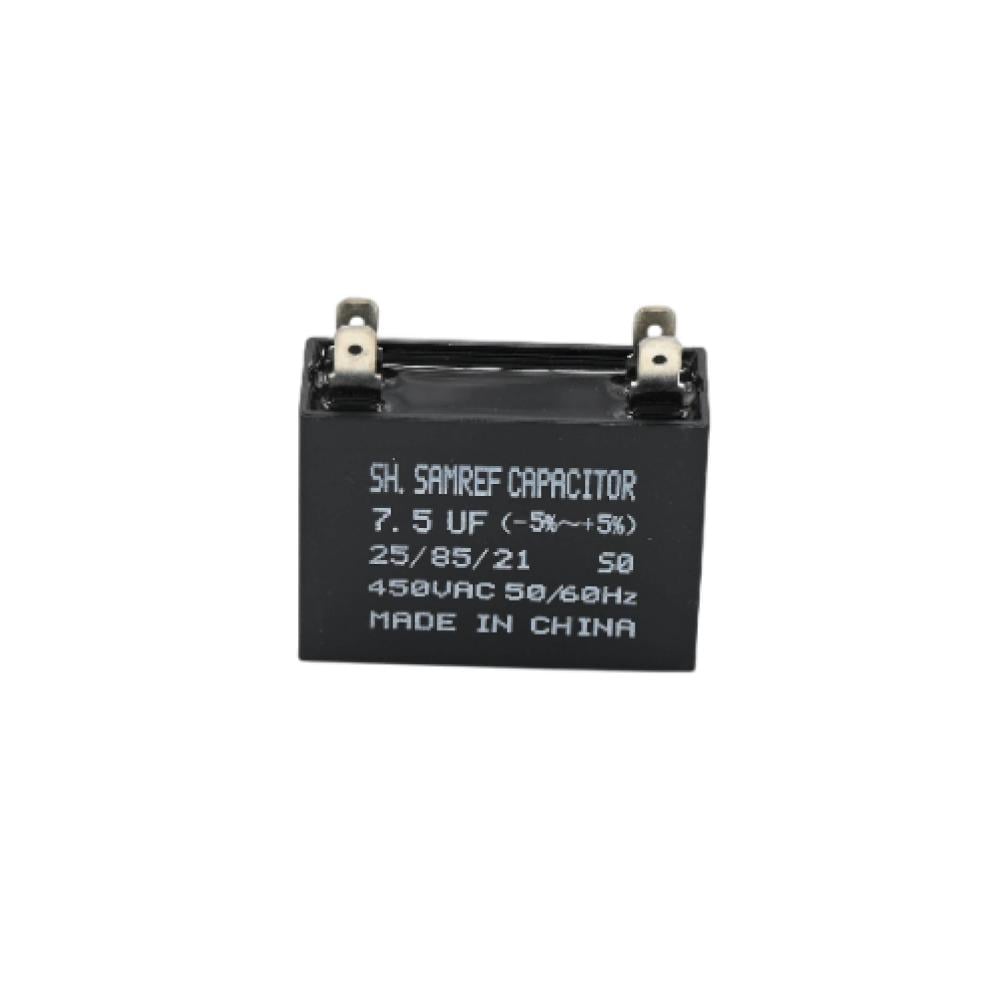 كباستر اسود مربع صيني CAPACITOR 7.5UF BLACK